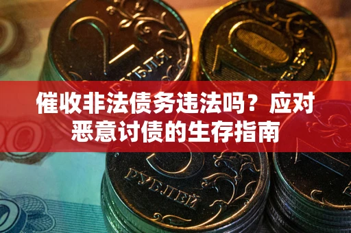武汉催收非法债务违法吗？应对恶意讨债的生存指南