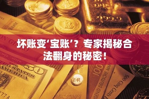 武汉坏账变‘宝账’？专家揭秘合法翻身的秘密！