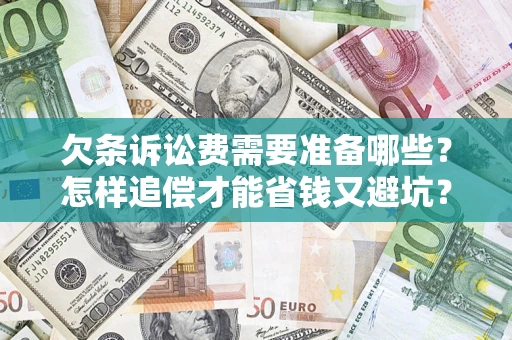 武汉欠条诉讼费需要准备哪些？怎样追偿才能省钱又避坑？