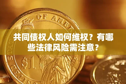 武汉共同债权人如何维权？有哪些法律风险需注意？